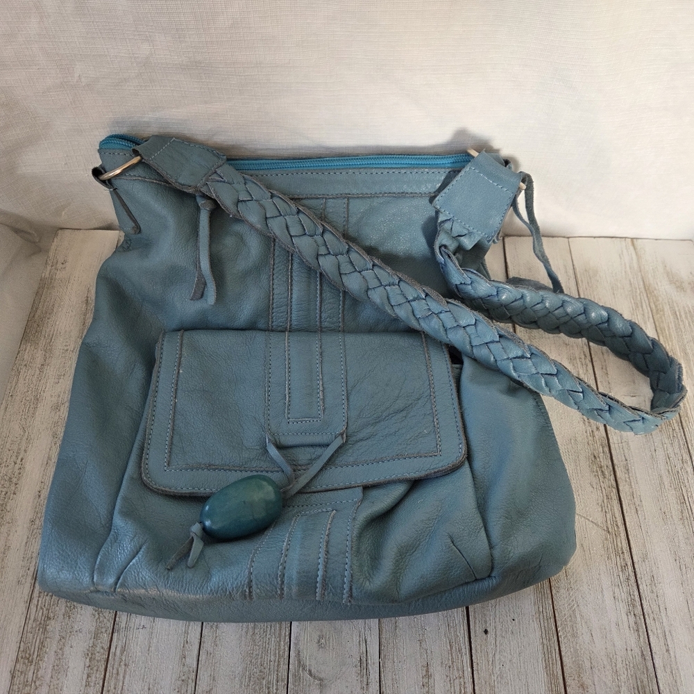 Saccardi Bucket Bag Braided Strap